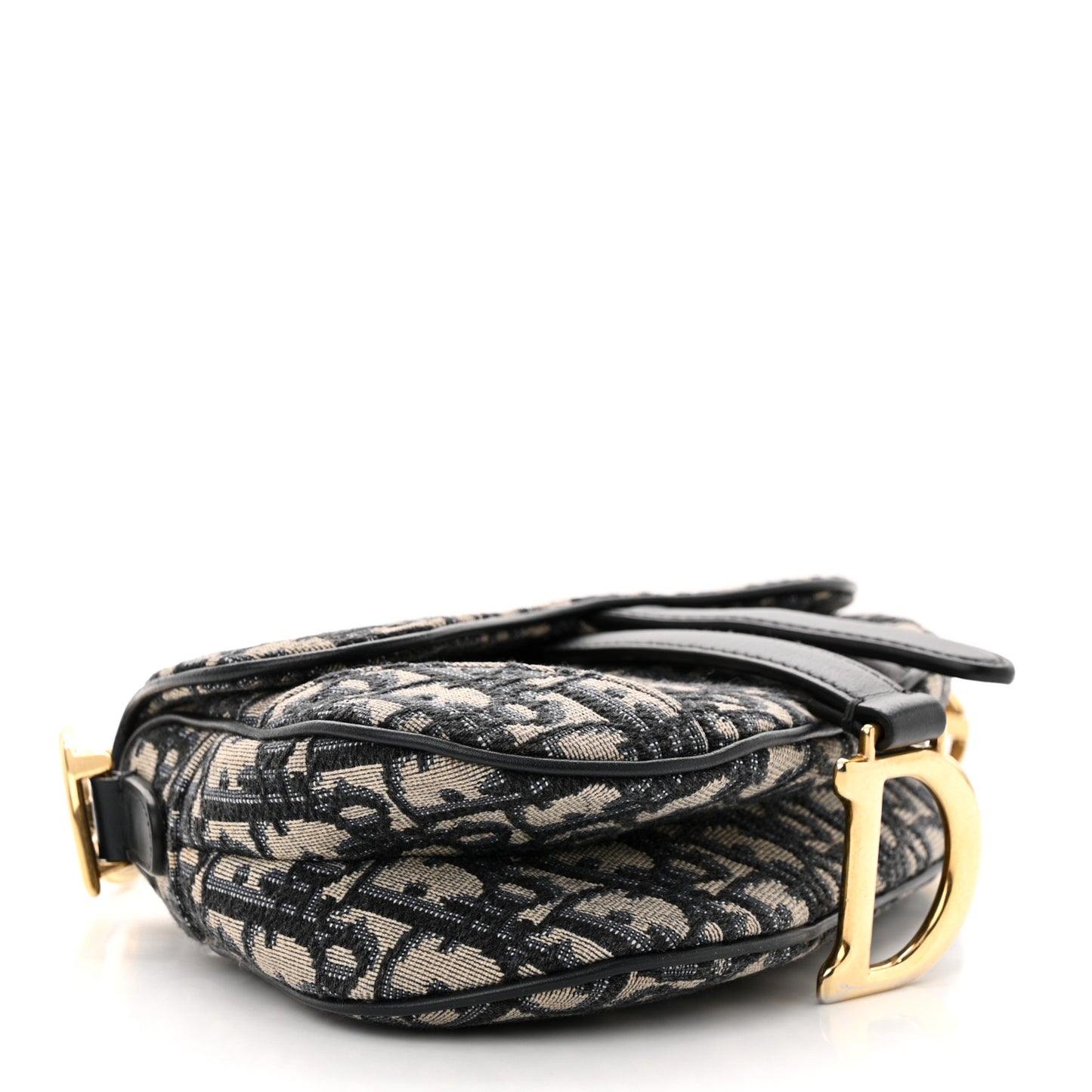 Oblique Mini Saddle Bag Blue