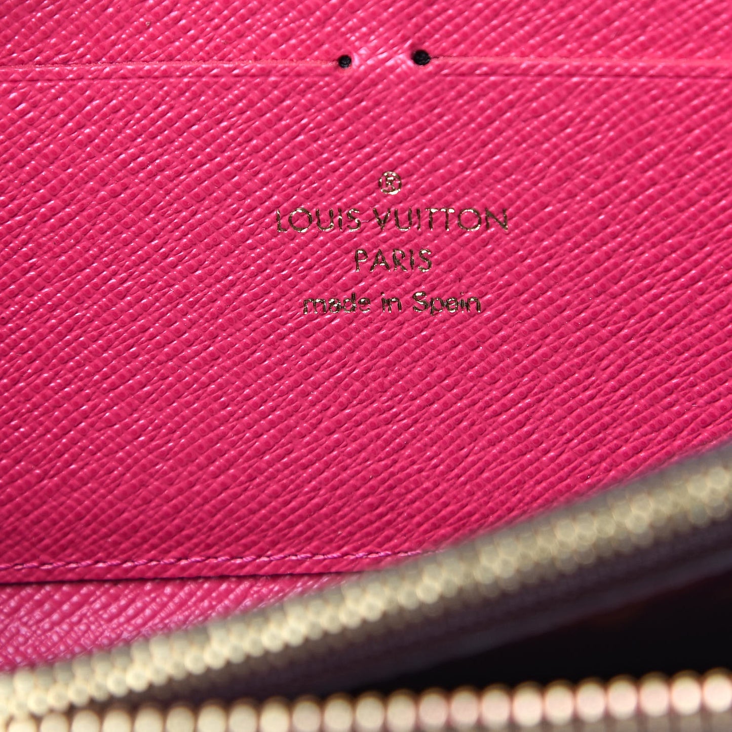 Monogram Clemence Wallet Hot Pink