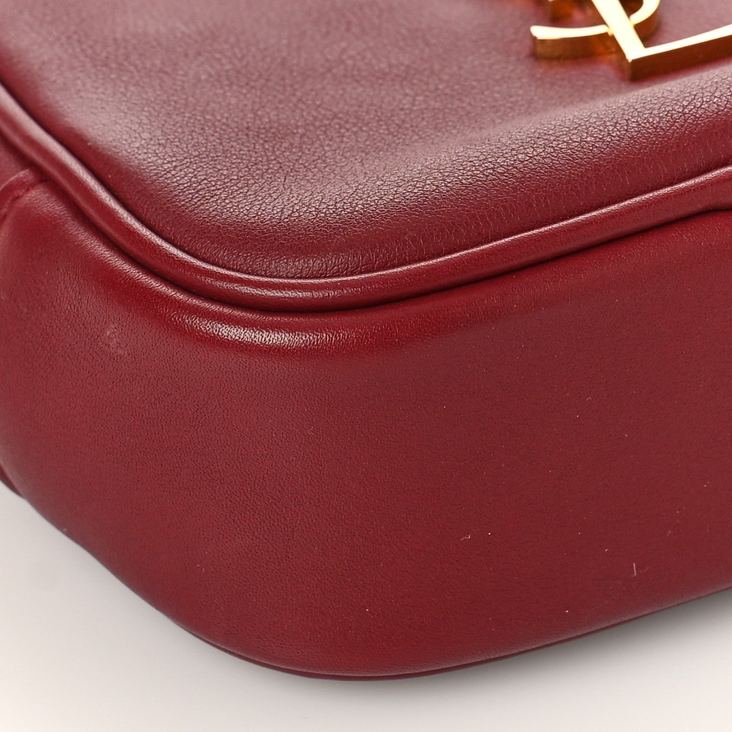 Saint Laurent Nappa Monogram Blogger Bag New Red 7 of 9
