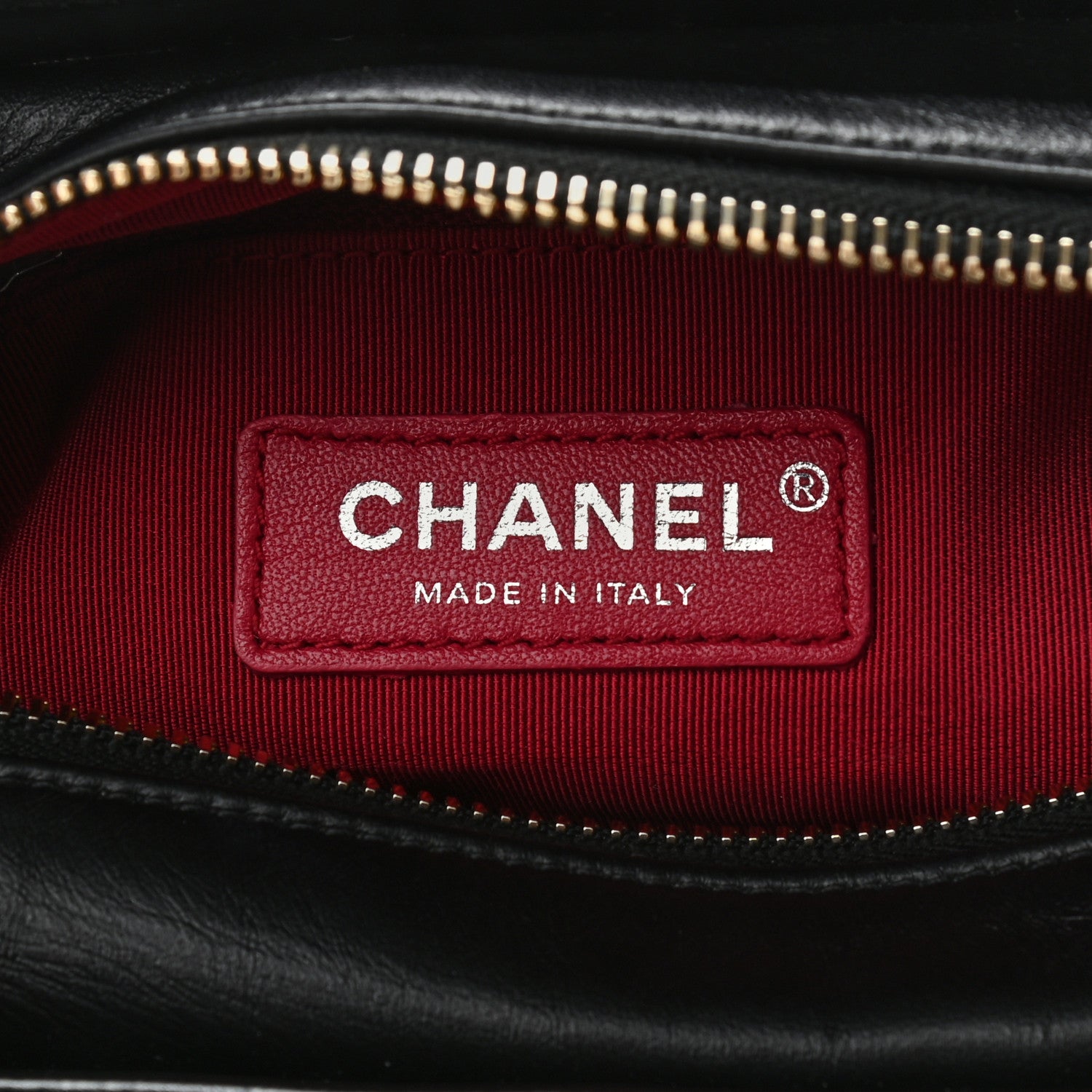 Chanel Aged Calfskin Quilted Small Gabrielle Hobo Black 6 of 10