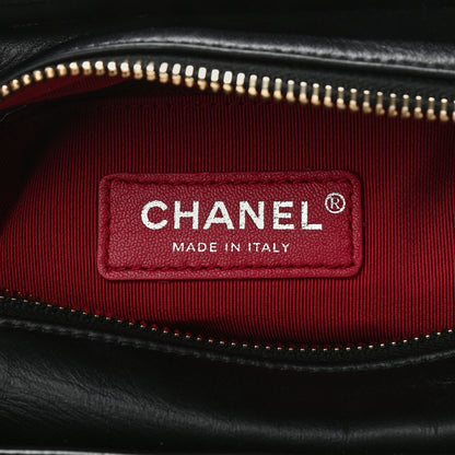 Chanel Aged Calfskin Quilted Small Gabrielle Hobo Black 6 of 10