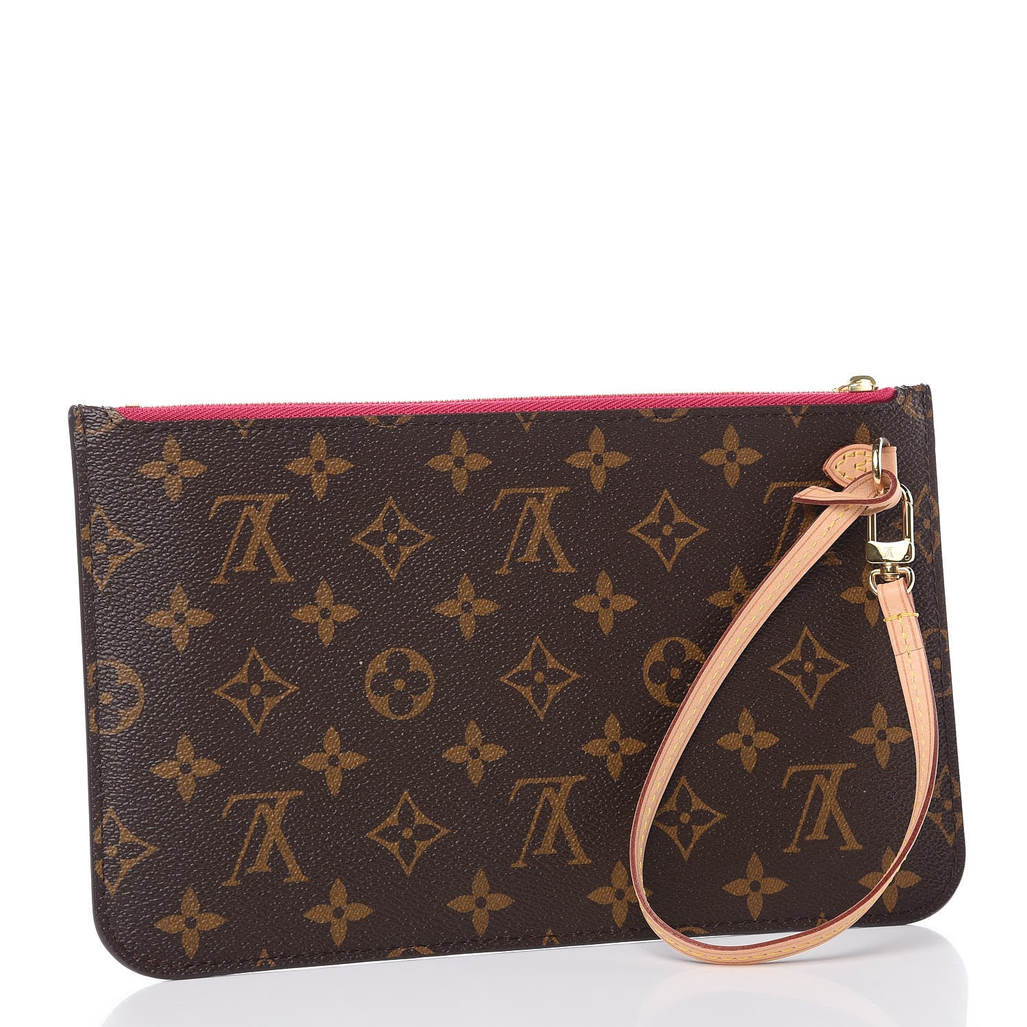 Louis Vuitton Monogram Neverfull MM GM Pochette Pivoine 3 of 8