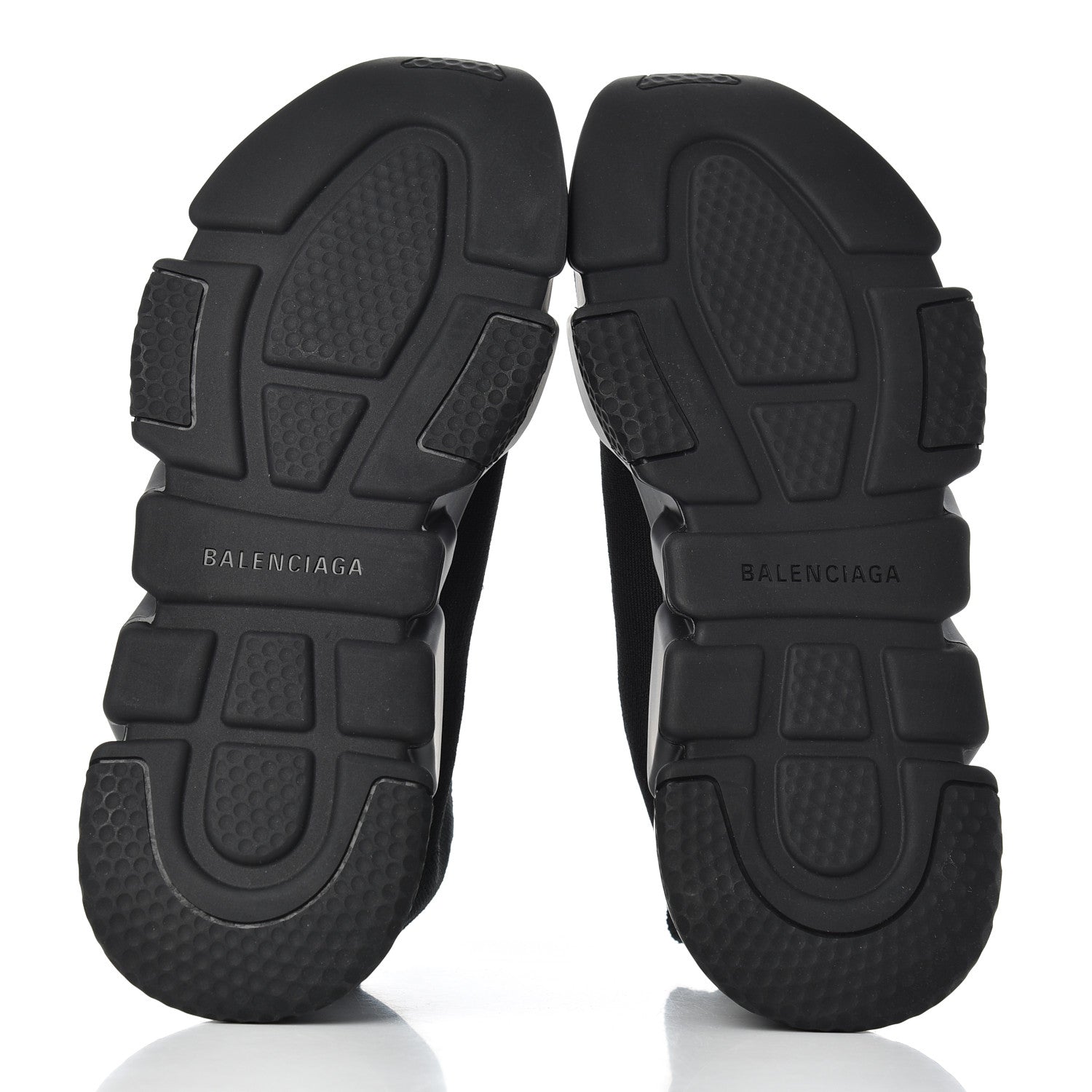 Balenciaga Neoprene Knit Soccer Mens Speed Sneakers 41 Black 5 of 9