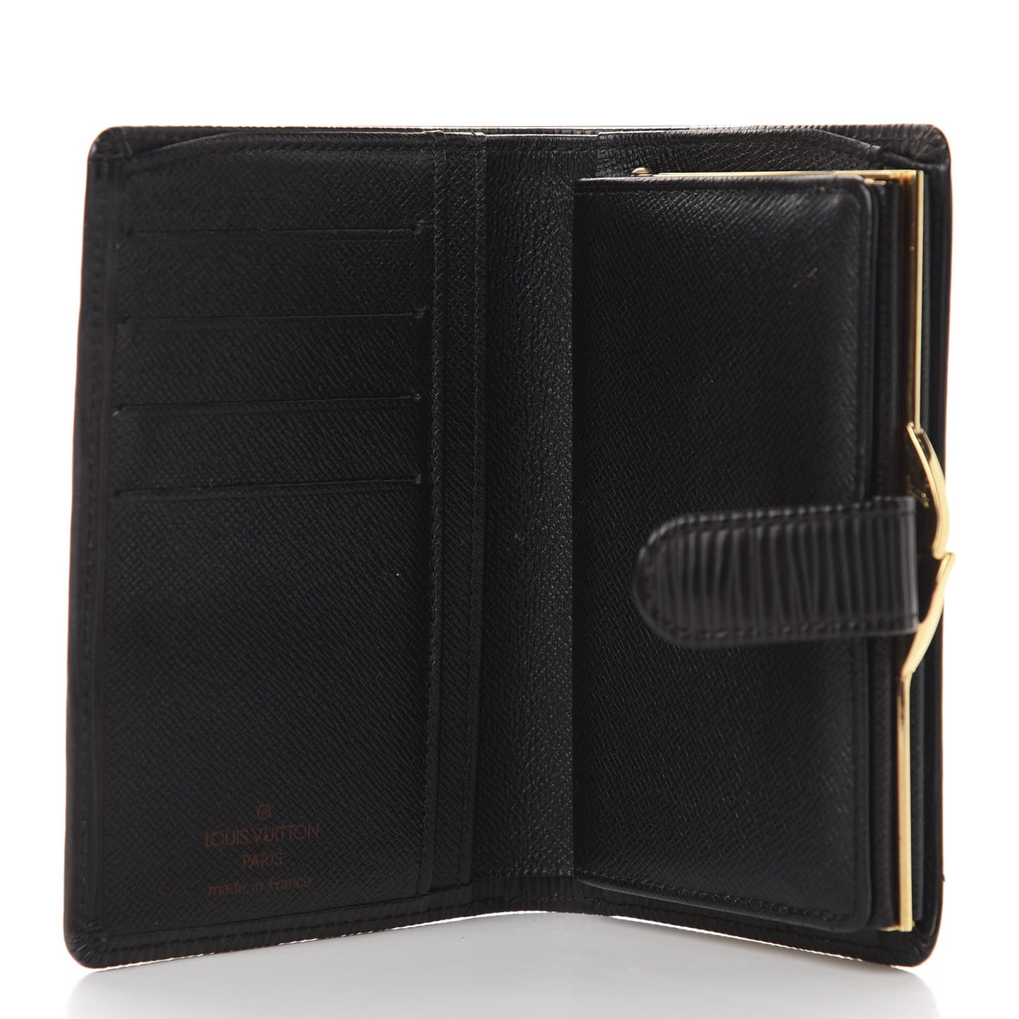 Epi French Purse Wallet Black