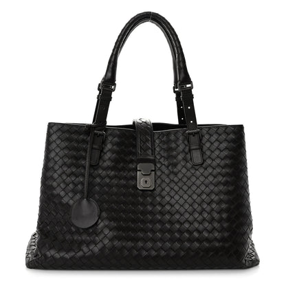 Bottega Veneta Nappa Intrecciato Medium Roma Tote Moro 1 of 11