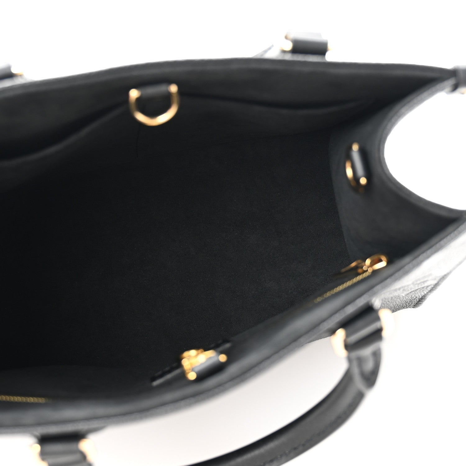 Louis Vuitton Empreinte Monogram Giant Onthego PM Black 5 of 10
