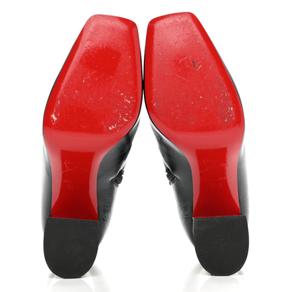 Christian Louboutin Patent Hilconico 85 Booties 36.5 Black 5 of 8