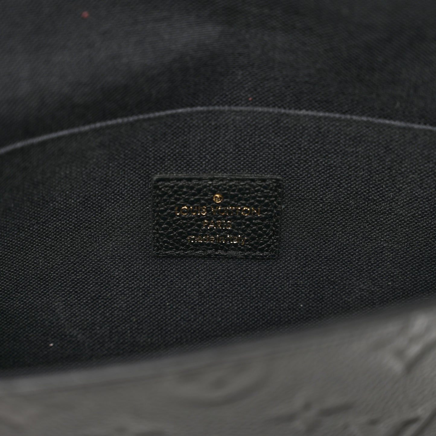 Empreinte Pochette Felicie Chain Wallet Black