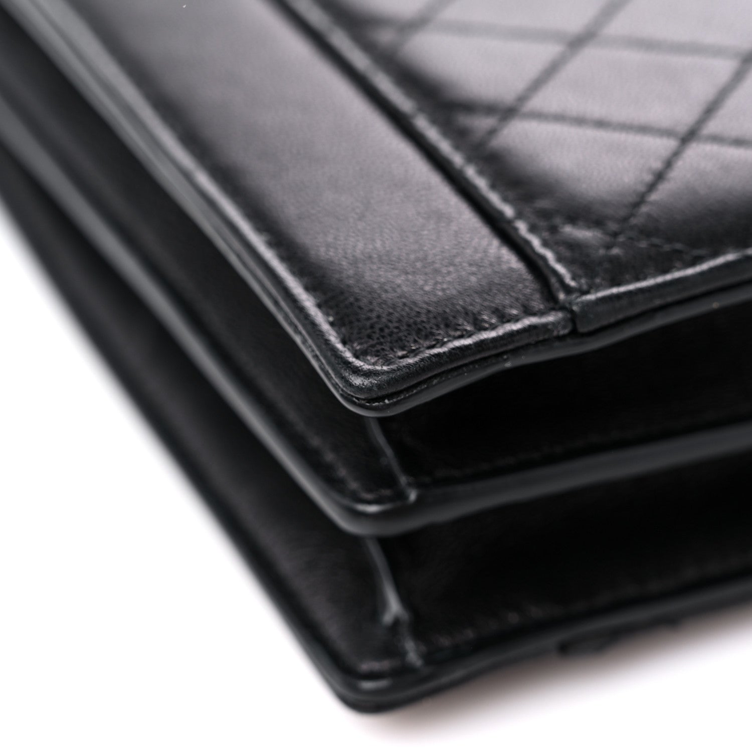 Saint Laurent Lambskin Quilted Mini Gaby Satchel Black 11 of 14