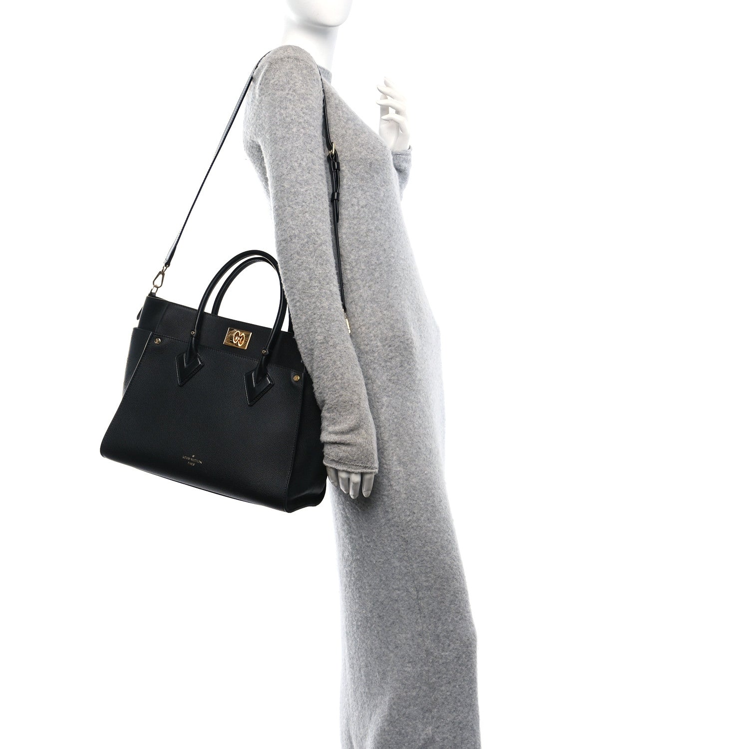 Louis Vuitton Mahina On My Side GM Black 2 of 9