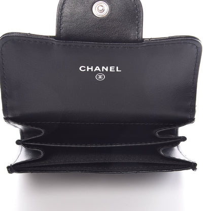 Chanel Aged Calfskin Quilted Reissue Flap Card Holder Wallet So Black 8 of 9