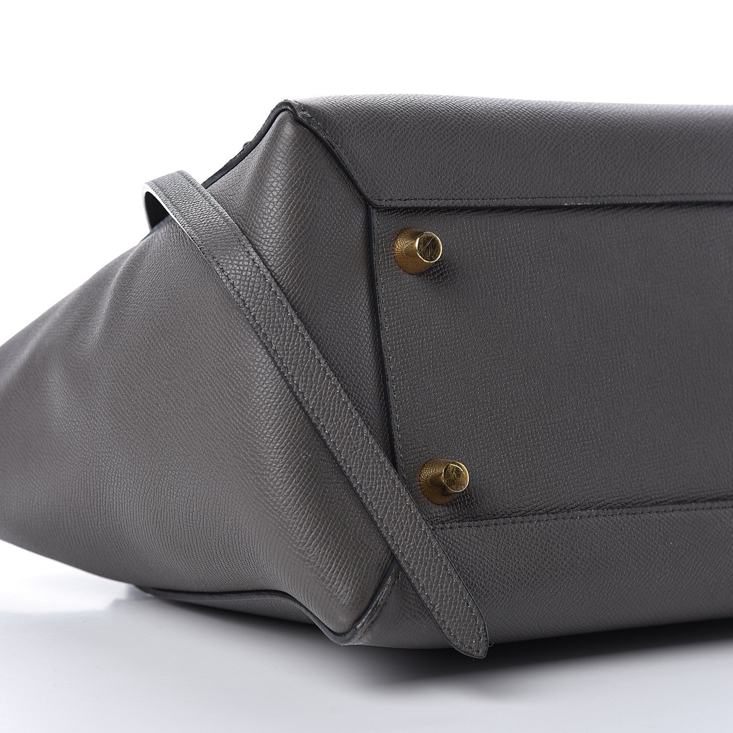 Celine Grained Calfskin Mini Belt Bag Grey 8 of 10