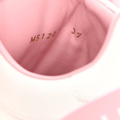 Louis Vuitton Time Out Bow Sneakers 37 White Pink 9 of 12