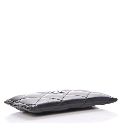 Chanel Lambskin Quilted Card Holder Black 4 of 9