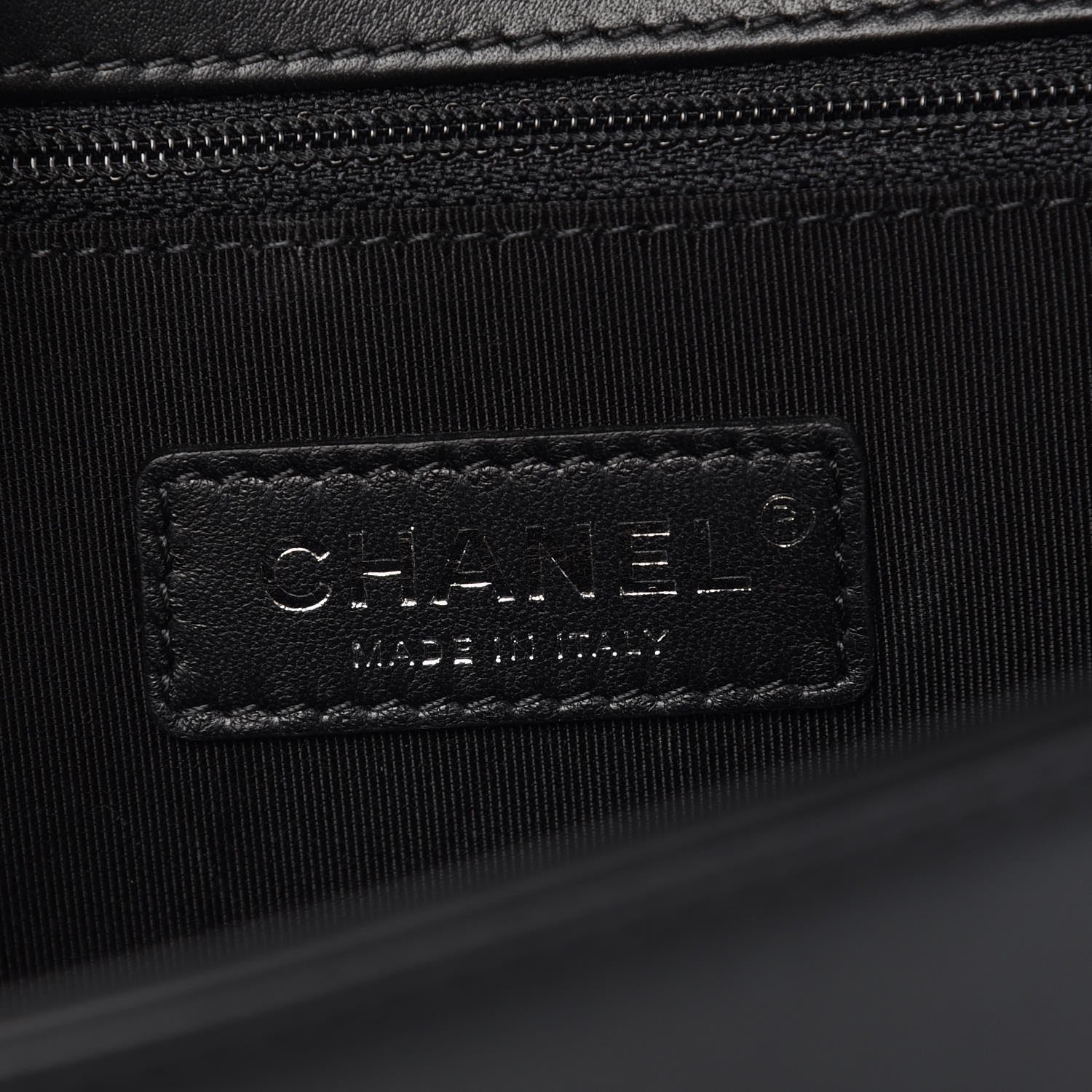 Chanel Calfskin Quilted New Medium Boy Flap Black 6 of 8