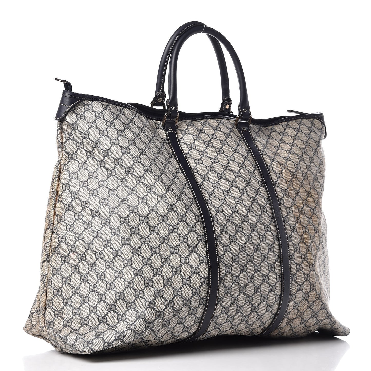 GG Plus Monogram Large Joy Tote Bag Navy