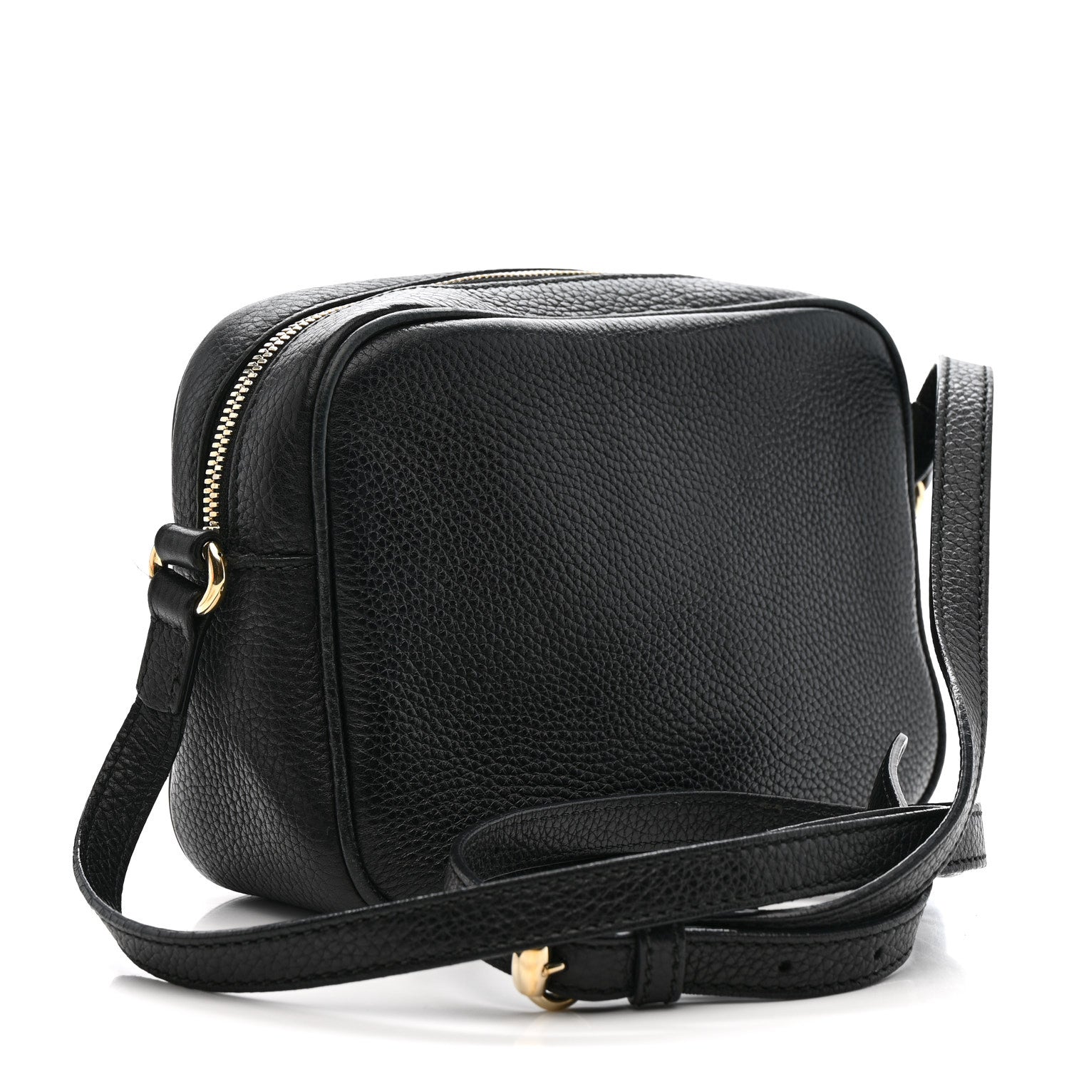 Gucci Pebbled Calfskin Small Soho Disco Bag Black 3 of 19