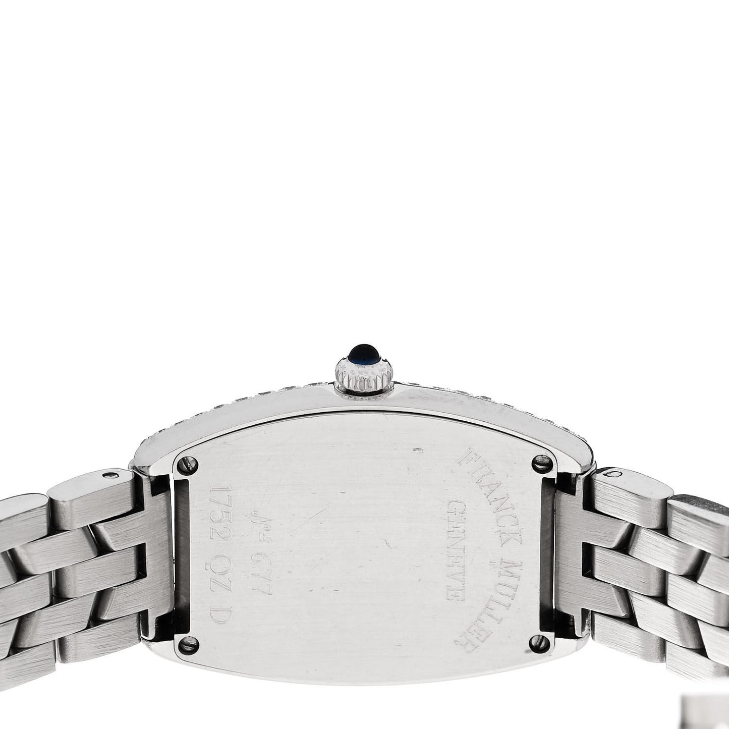 Stainless Steel Diamond Bezel 25mm Cintree Curvex Quartz Watch 1752QZD
