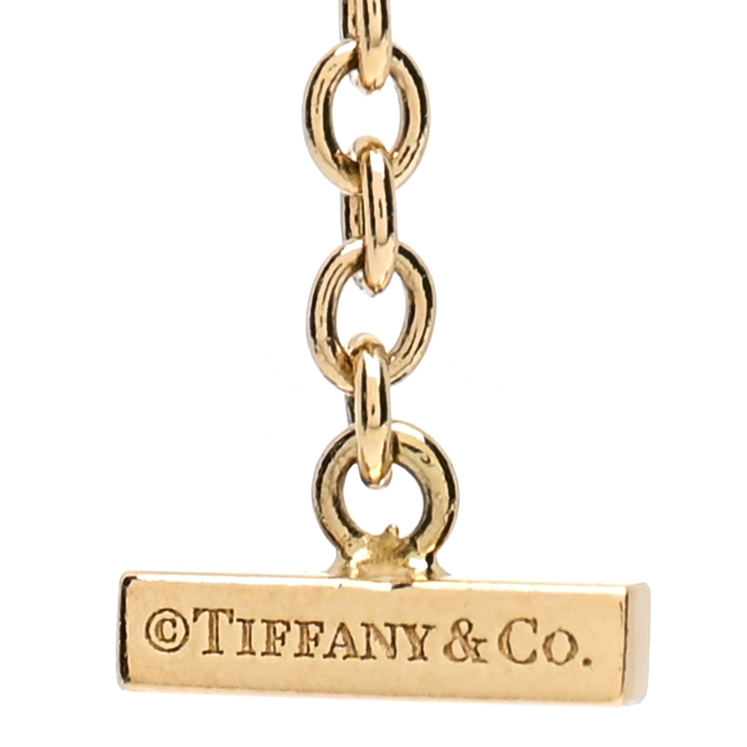 Tiffany 18K Yellow Gold Mini T Smile Bracelet 3 of 3