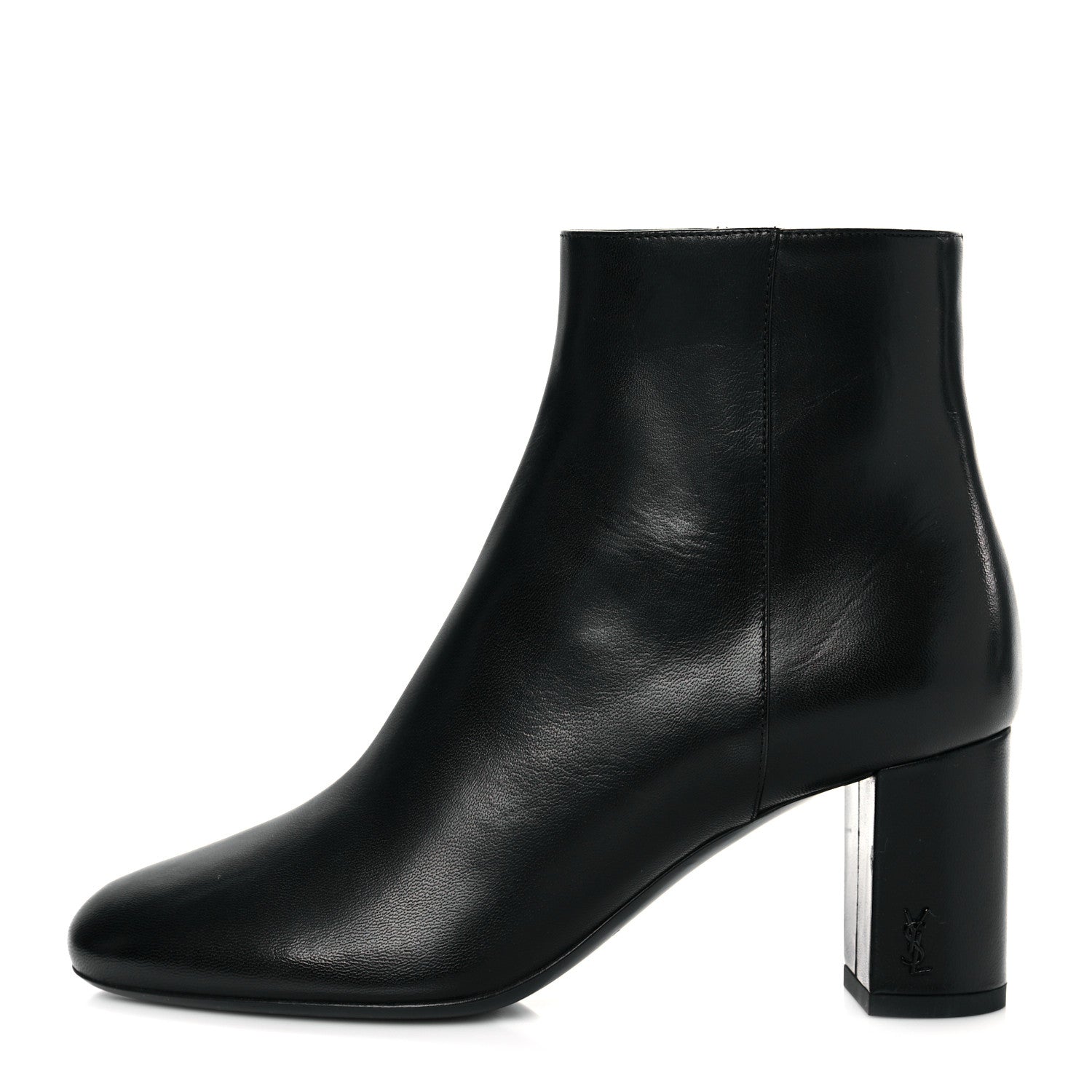 Saint Laurent Nappa Loulou Ankle Zip Boot 36 Black 1 of 8
