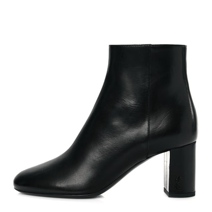 Saint Laurent Nappa Loulou Ankle Zip Boot 36 Black 1 of 8