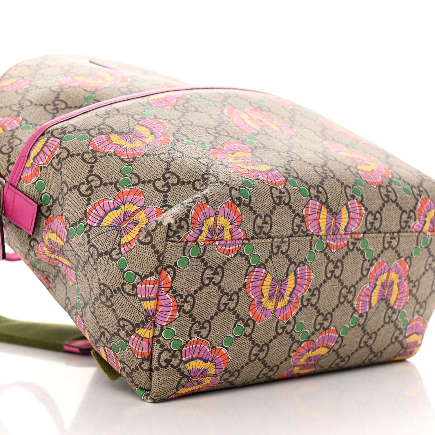 Gucci GG Supreme Monogram Childrens Butterfly Backpack 9 of 16