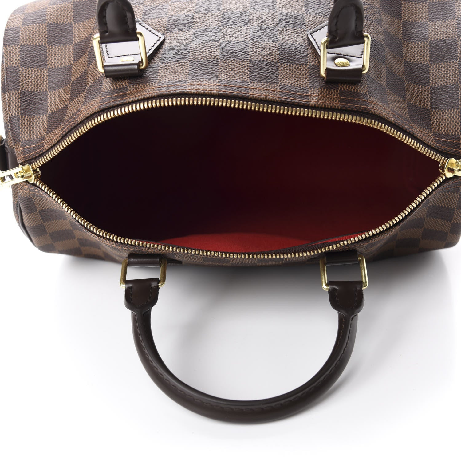 Louis Vuitton Damier Ebene Speedy Bandouliere 30 6 of 11