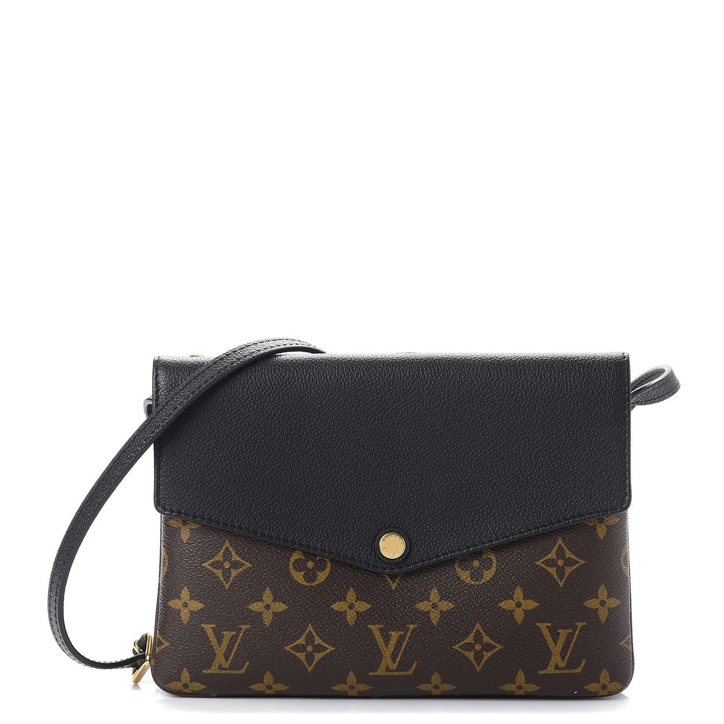 Monogram Twice Pochette Black