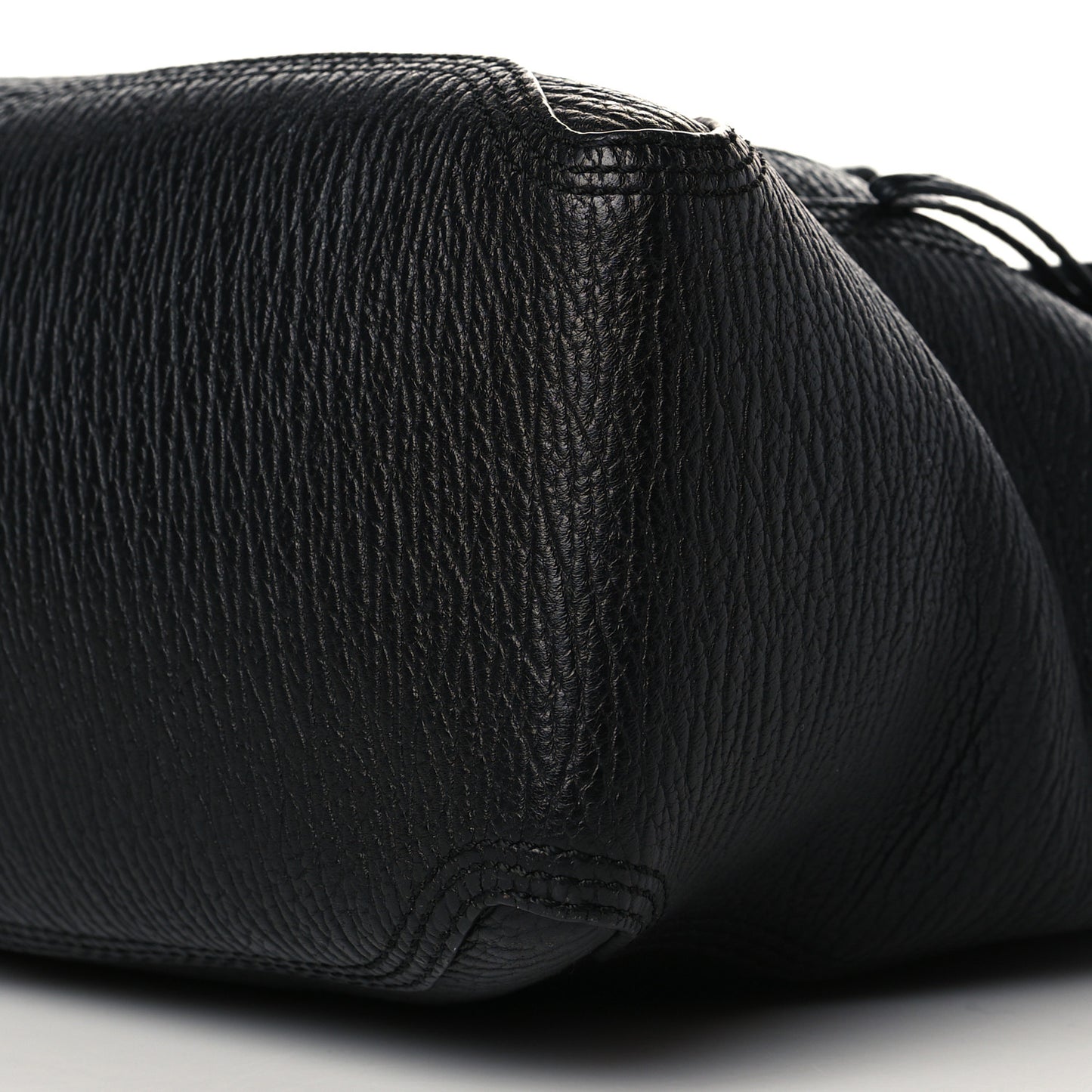 Textured Calfskin Medium Pashli Satchel Black