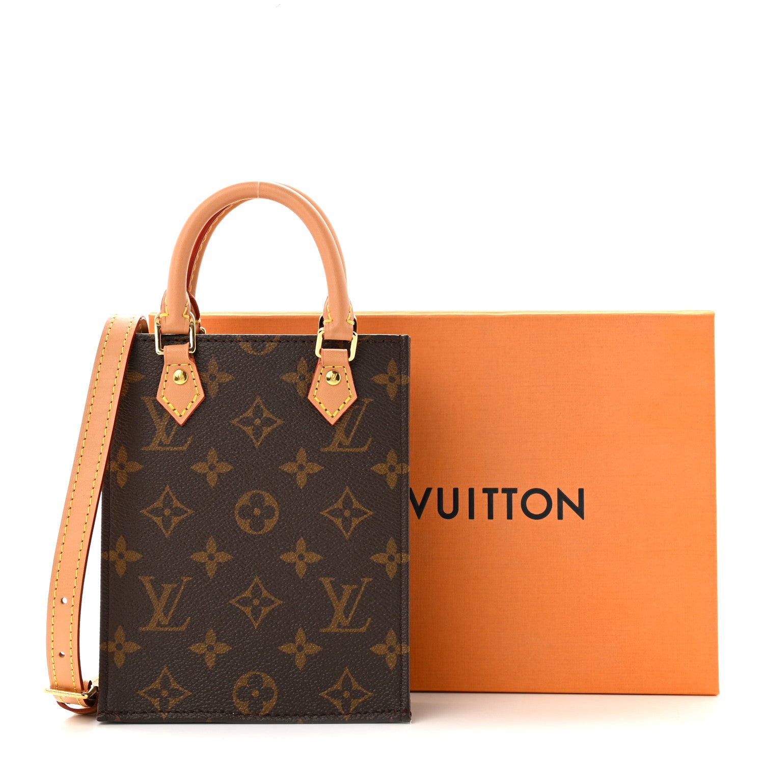 Louis Vuitton Monogram Petit Sac Plat 10 of 10