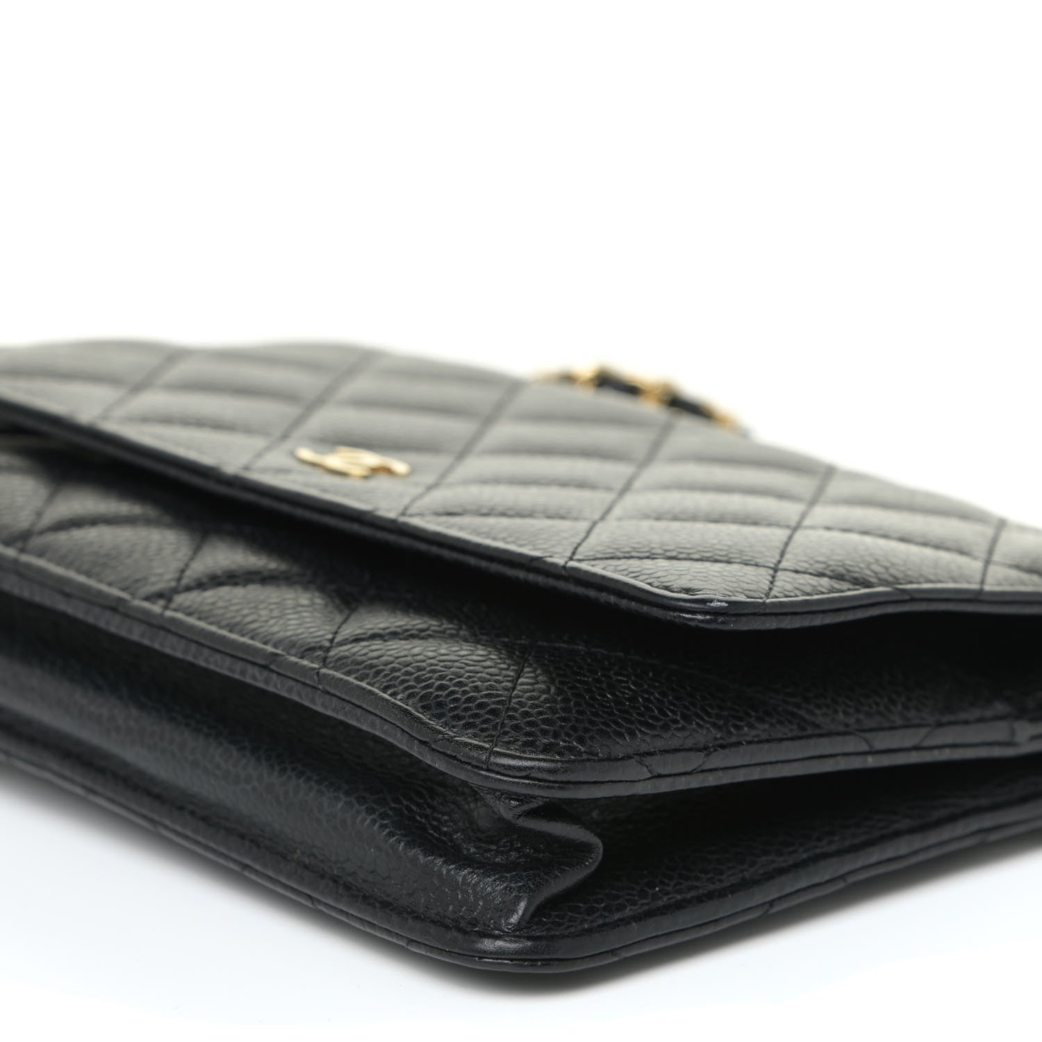 Chanel Caviar Quilted Wallet On Chain WOC Black 6 of 13