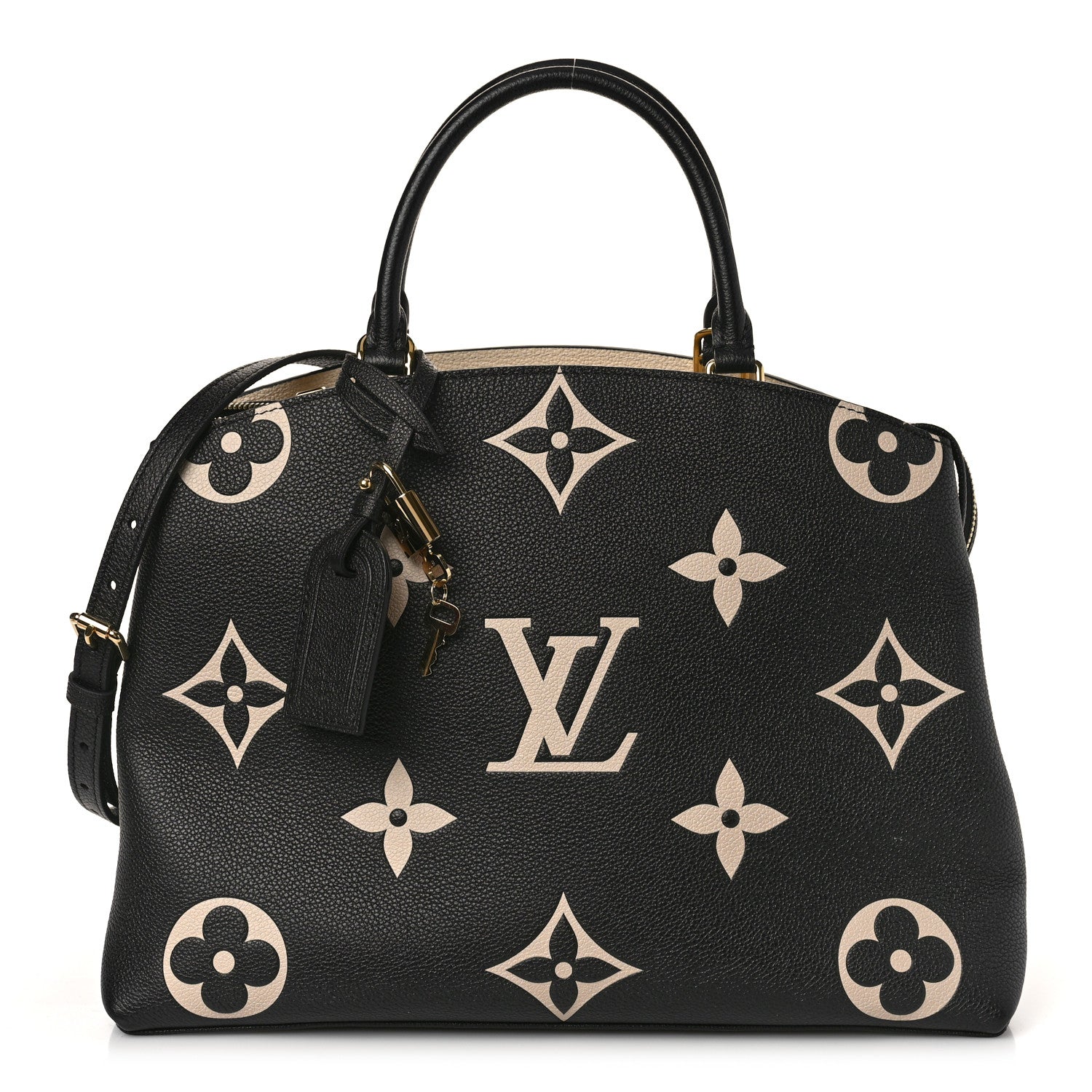 Louis Vuitton Empreinte Monogram Giant Grand Palais Black Beige 1 of 8