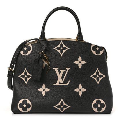 Louis Vuitton Empreinte Monogram Giant Grand Palais Black Beige 1 of 8