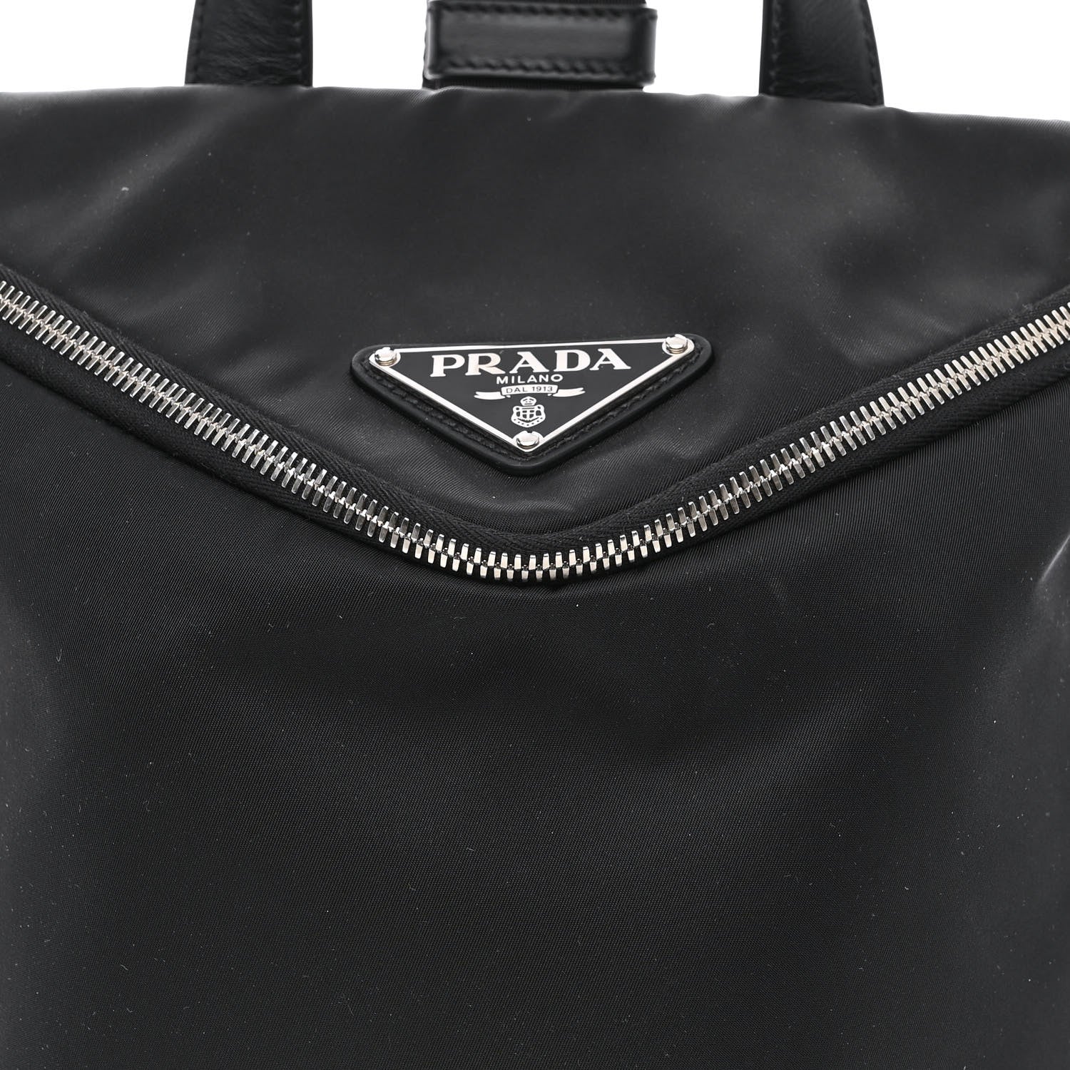Prada Re-Nylon Sling Backpack Black 8 of 10
