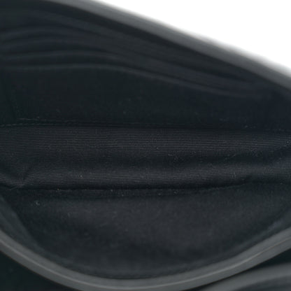 Saint Laurent Calfskin Y Quilted Monogram Monochrome Toy Loulou Crossbody Bag Black 5 of 11