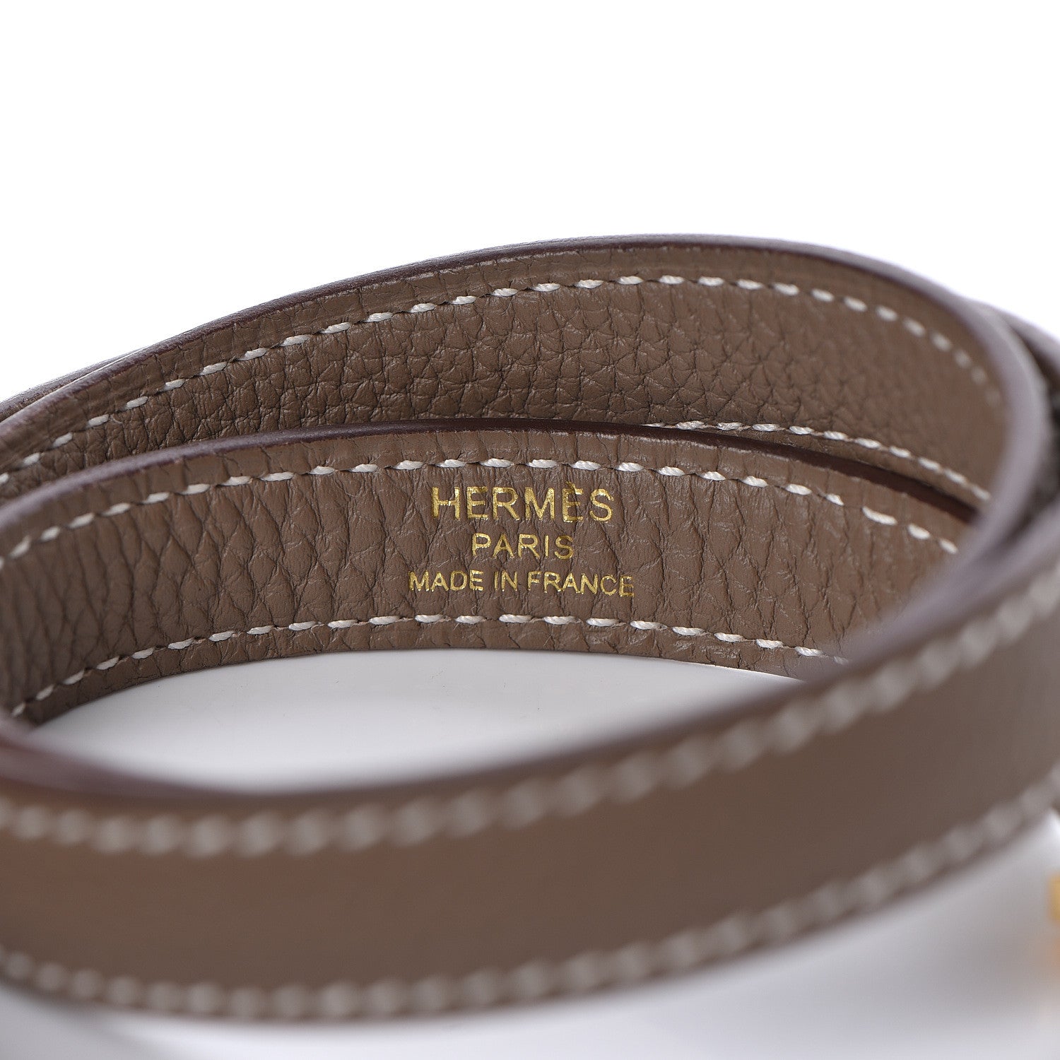 Hermes Togo Kelly Retourne 32 Etoupe 33 of 40