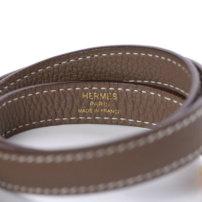 Hermes Togo Kelly Retourne 32 Etoupe 33 of 40