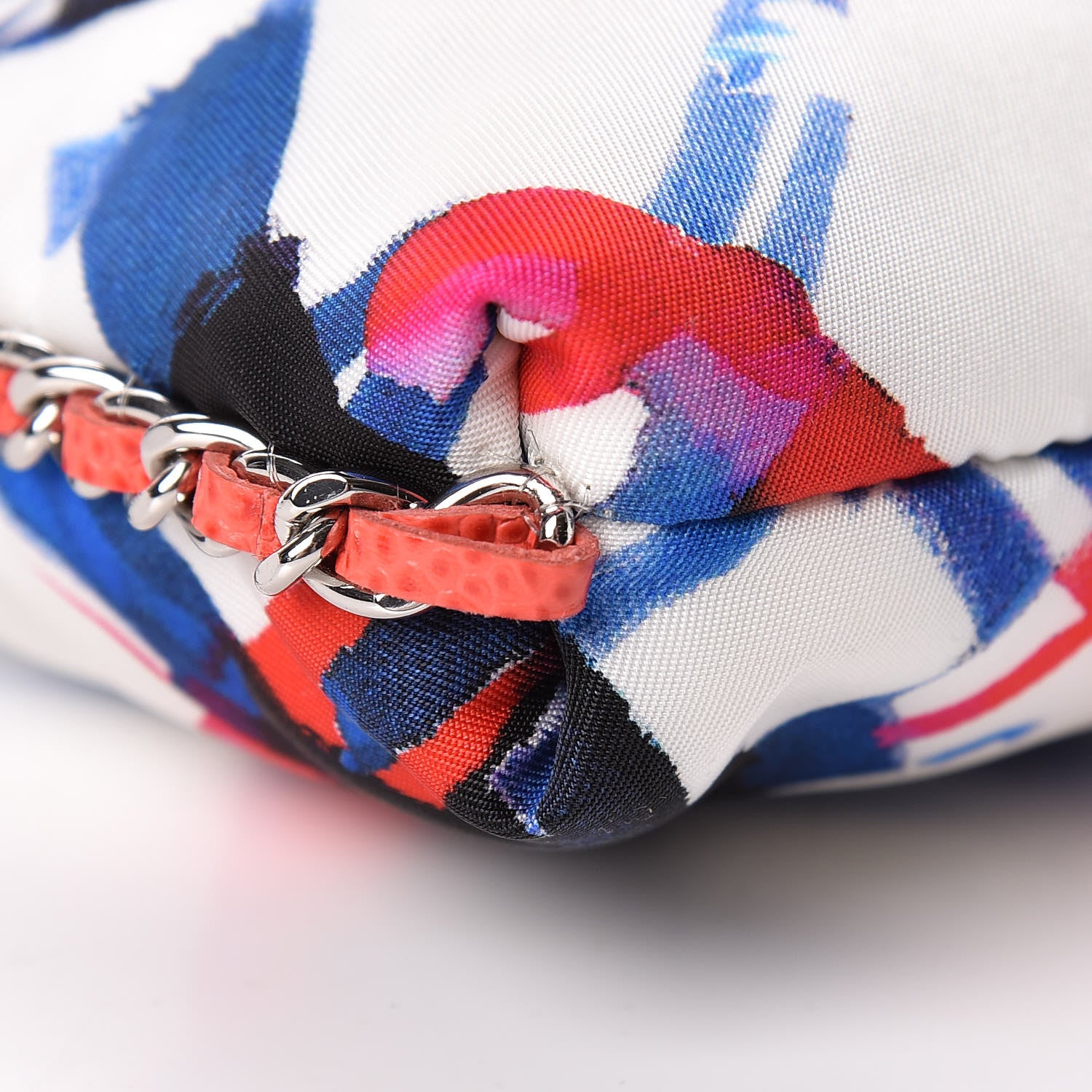 Chanel Canvas Printed Airline Crossbody Bag Multicolor 10 of 12