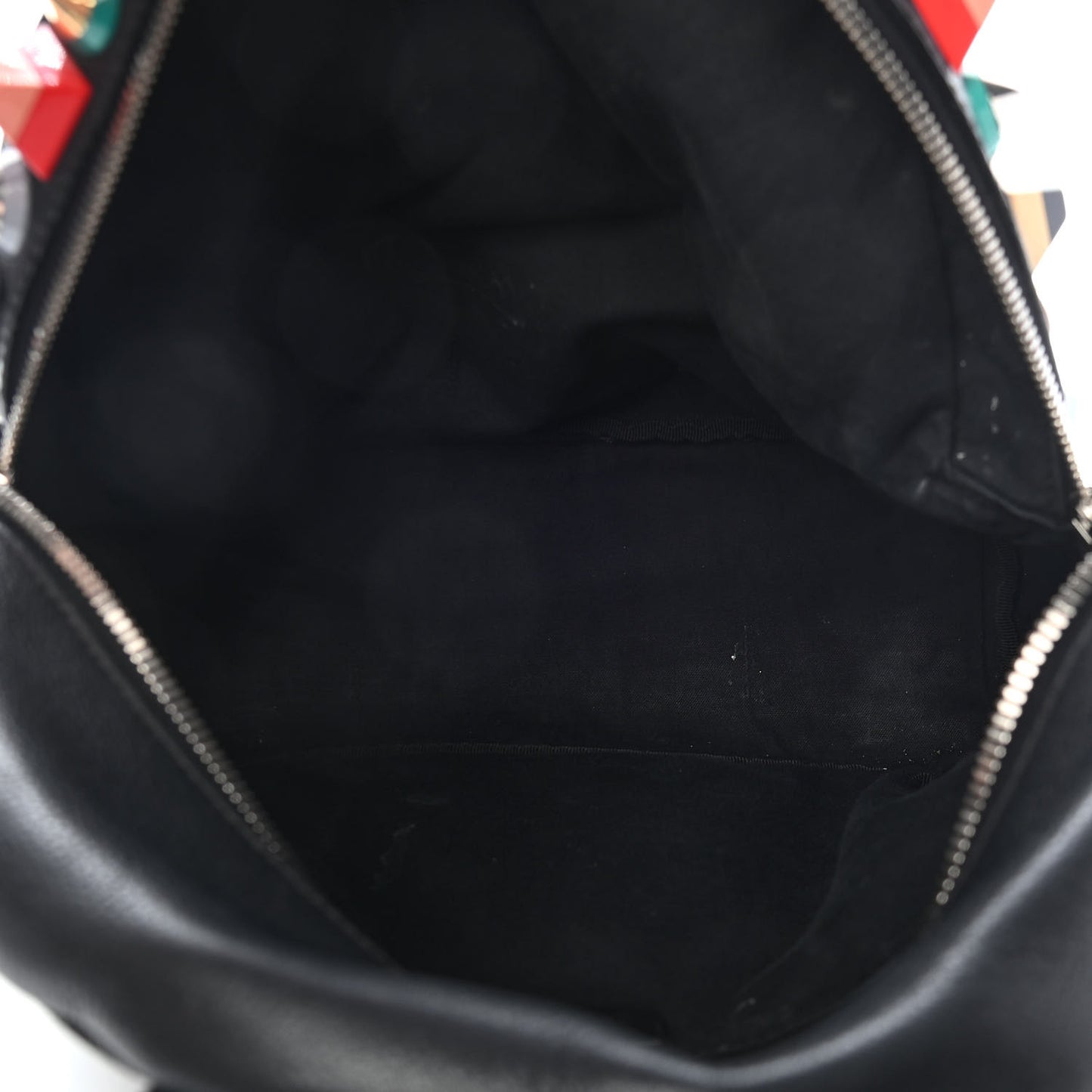 Vitello Dolce Studded Backpack Black Multicolor