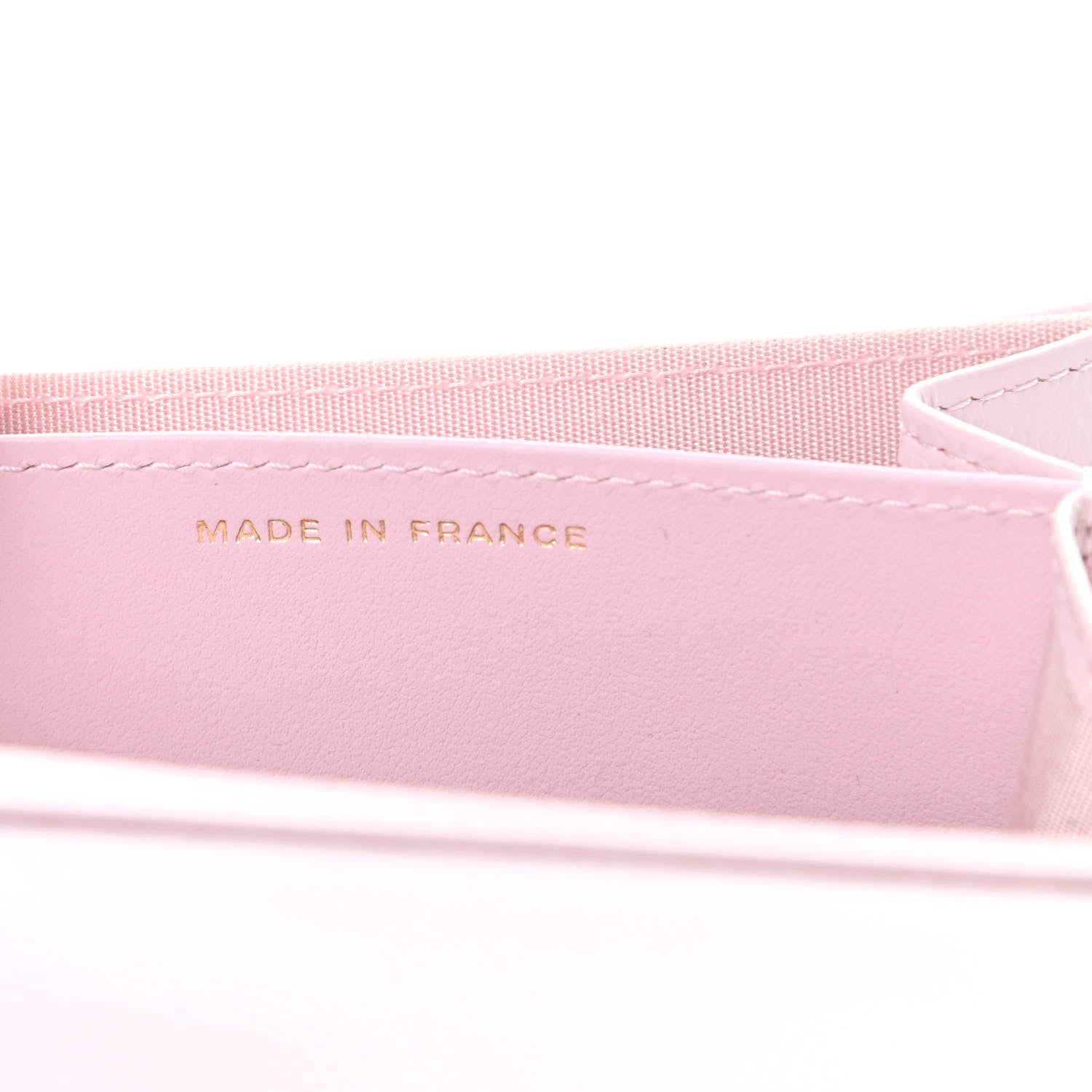 Chanel Caviar Quilted Coco Candy Card Holder On Chain Light Pink 7 of 12