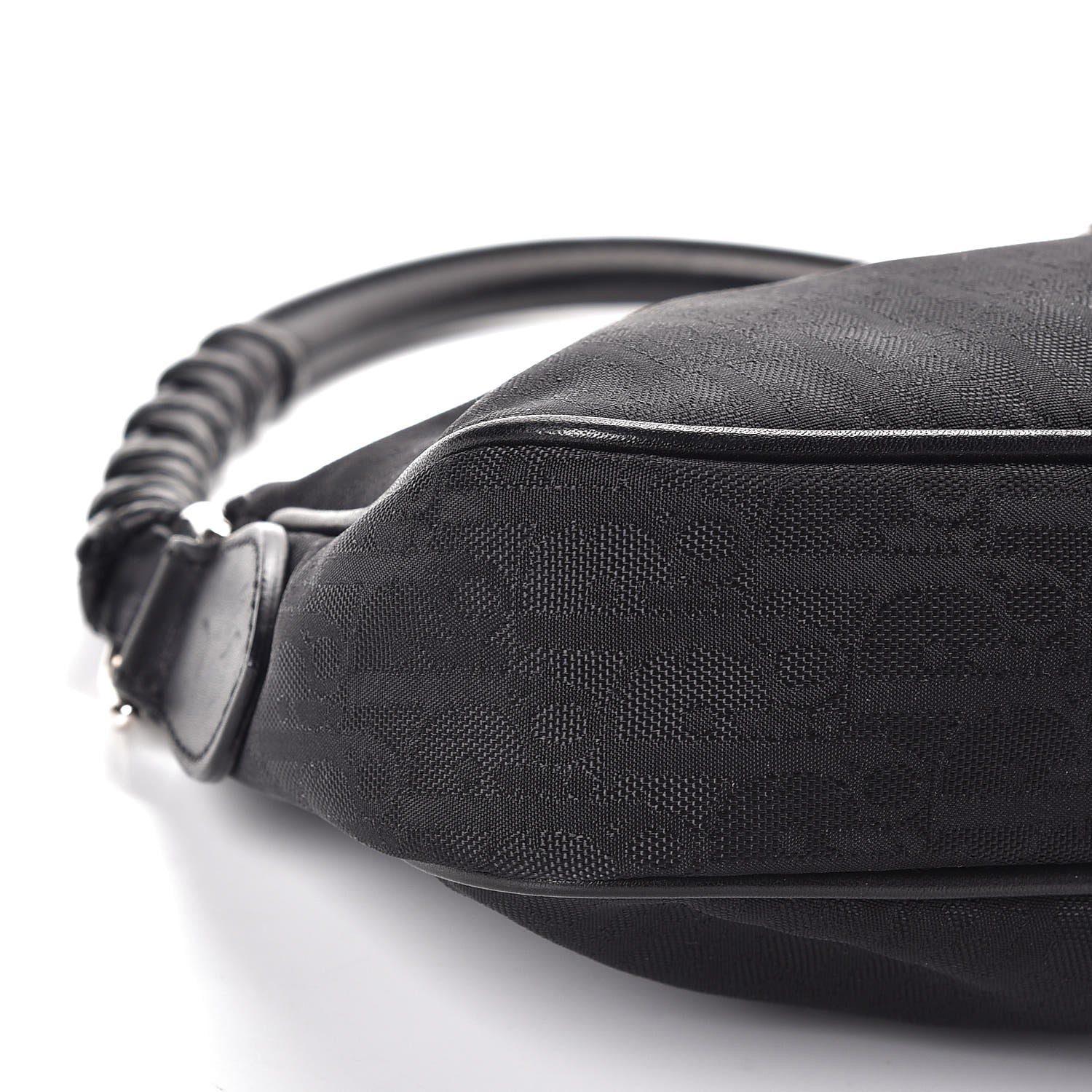 Christian Dior Monogram Lovely Shoulder Bag Black 8 of 9