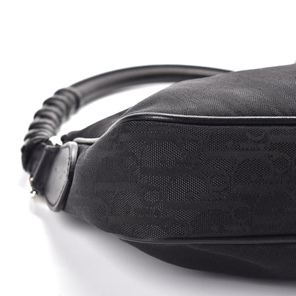 Christian Dior Monogram Lovely Shoulder Bag Black 8 of 9