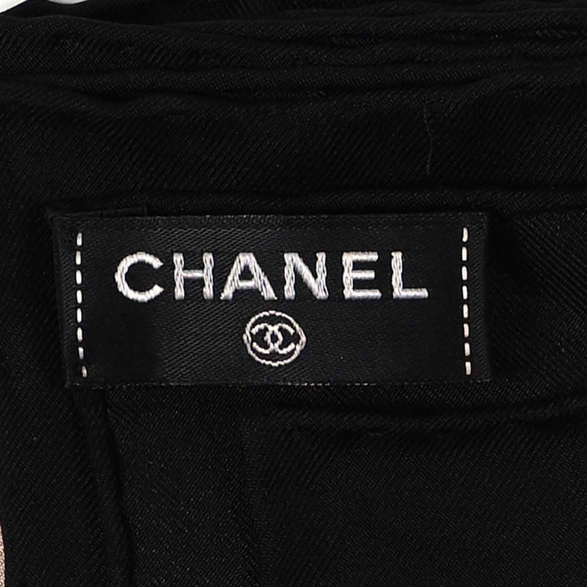 Chanel Silk Camellia CC Tweed Printed CC Square Scarf Multicolor 3 of 3