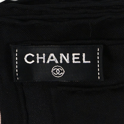 Chanel Silk Camellia CC Tweed Printed CC Square Scarf Multicolor 3 of 3