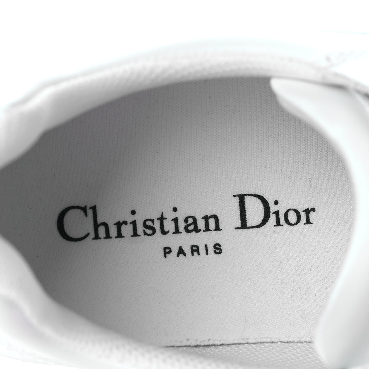 Calfskin Suede Dior Star Low Top Sneakers 36 White