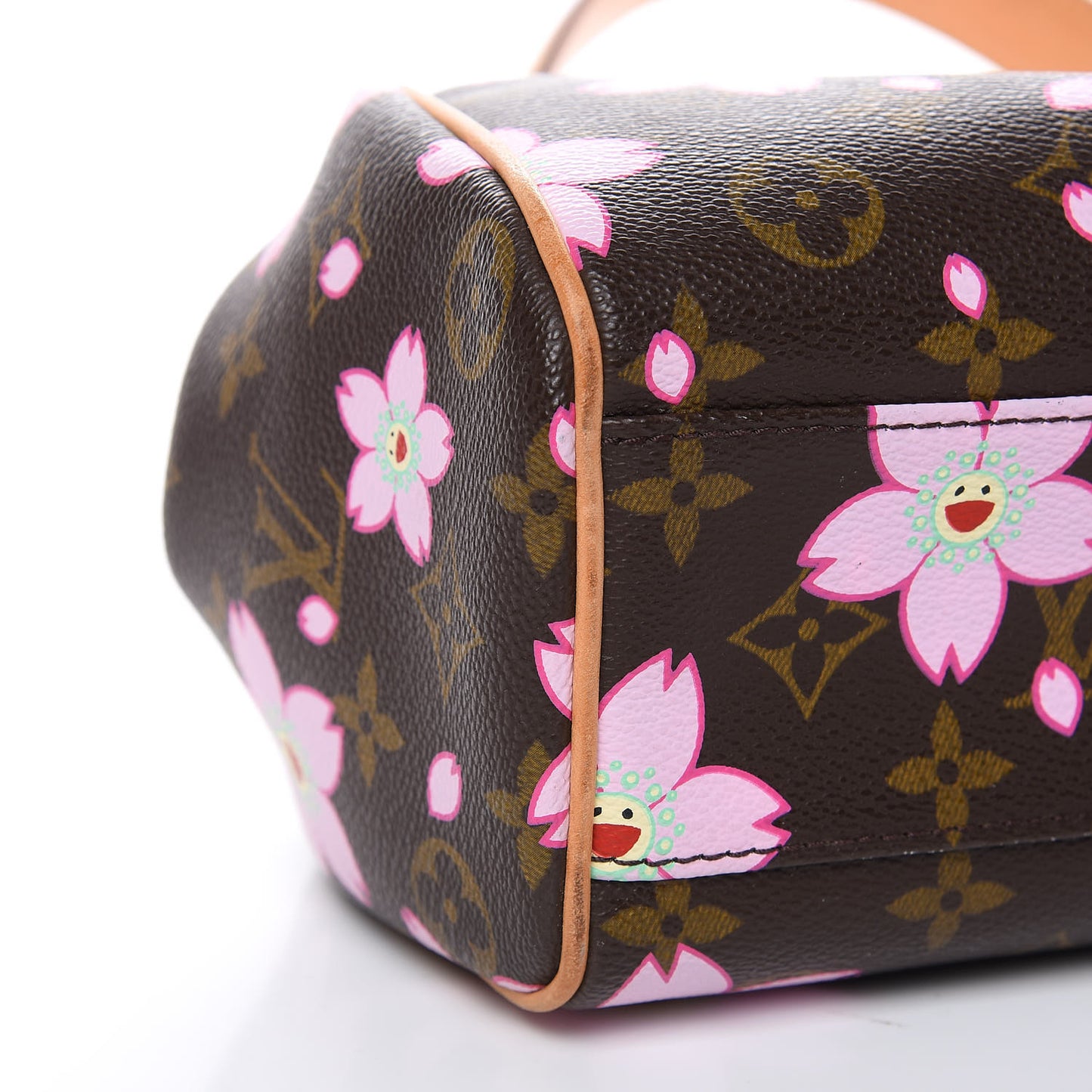 Monogram Cherry Blossom Sac Retro Bag Brown