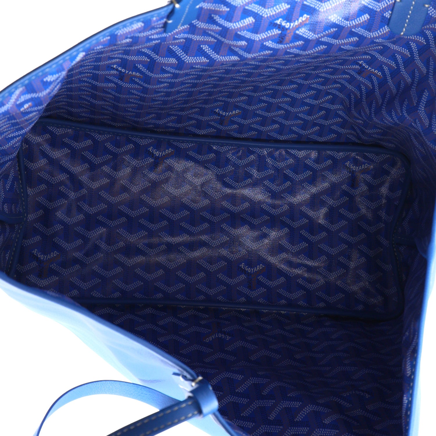 Goyard Goyardine Reversible Anjou PM Sky Blue 18 of 18