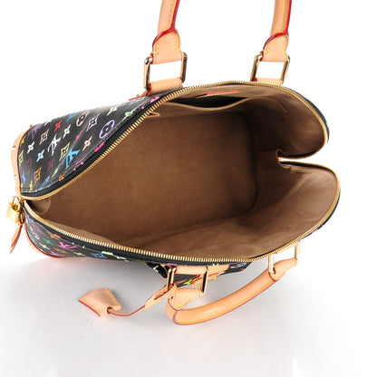 Louis Vuitton Monogram Multicolor Alma GM Black 5 of 7