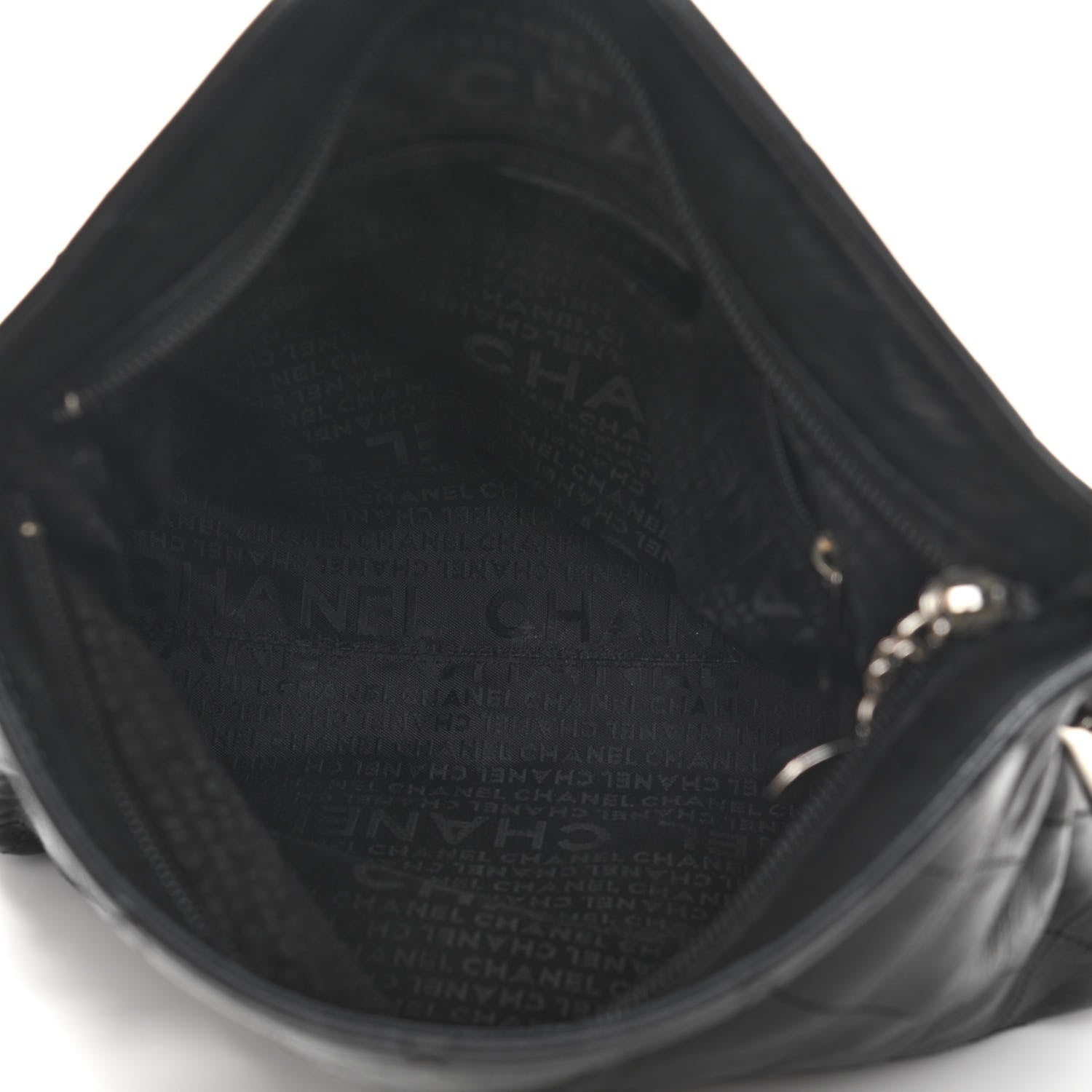 Chanel Lambskin Stitched Medium Ultimate Soft Tote Black 5 of 11