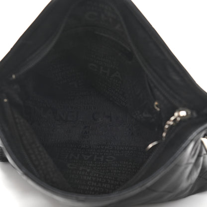 Chanel Lambskin Stitched Medium Ultimate Soft Tote Black 5 of 11